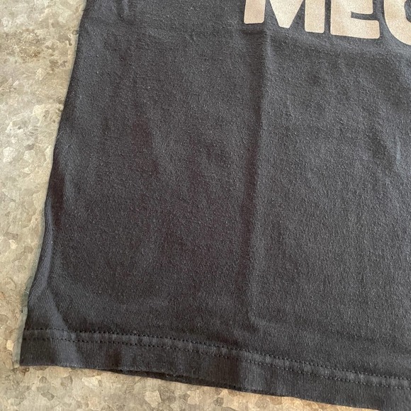 Check Meowt Cat Tee Shirt 80s Retro Outer Space Stars Galaxy Black Womens Large - Picture 5 of 12